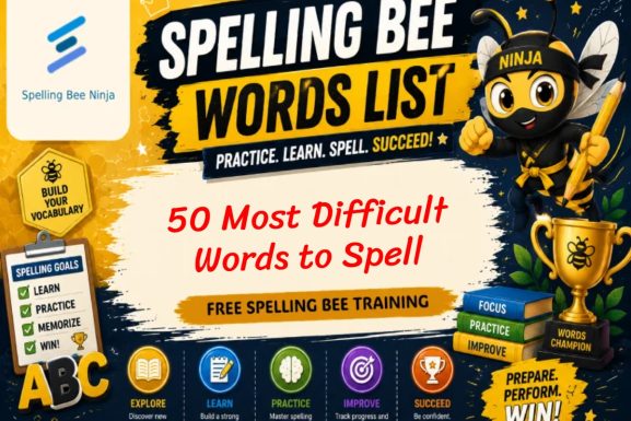 50 Most Difficult Words to Spell