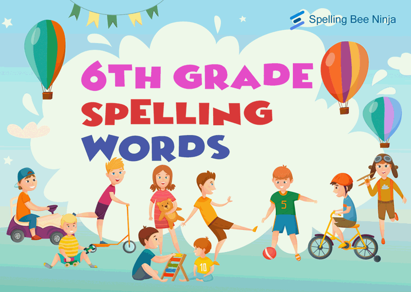 6th Grade Spelling Words Pdf Free