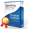 Spelling Bee Ninja Student Package