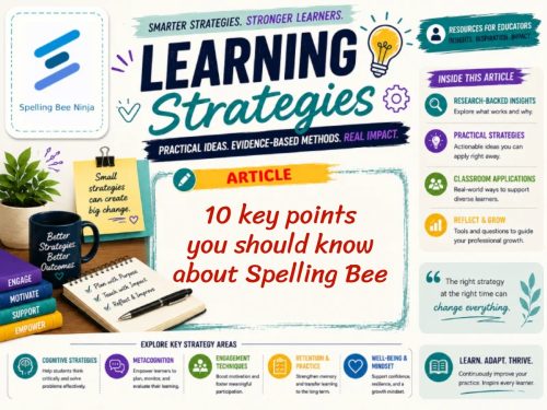 10 key points you should know about Spelling Bee