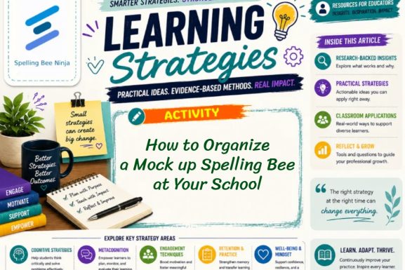 How to Organize a Mock up Spelling Bee at Your School