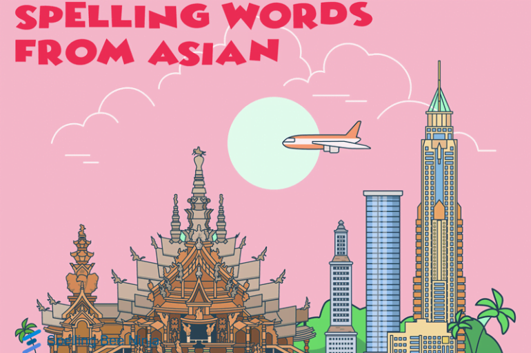 Asian Spelling Words