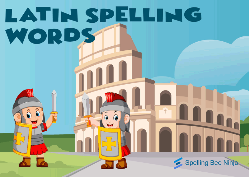 latin spelling words