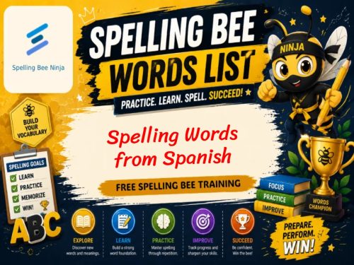Spanish Spelling Words