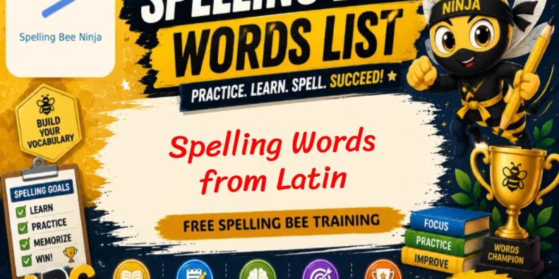 Latin Spelling Words