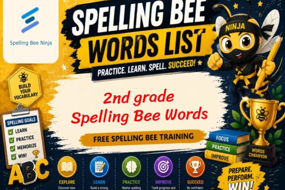 2nd grade Spelling Bee Words