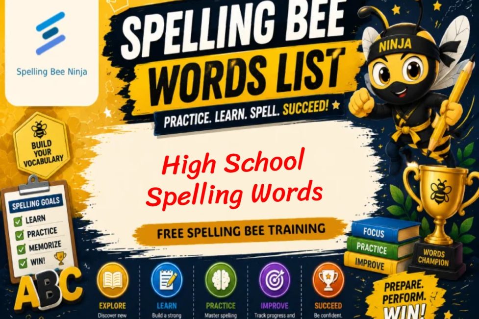 high school spelling words