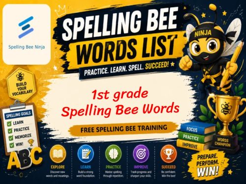 1st grade spelling words