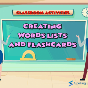 creating words lists and flashcards