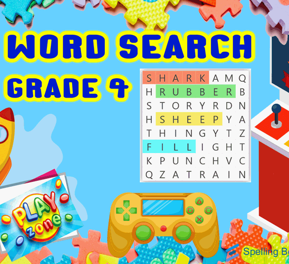 Word search grade 4