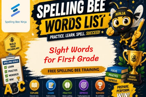 Sight words for first grade
