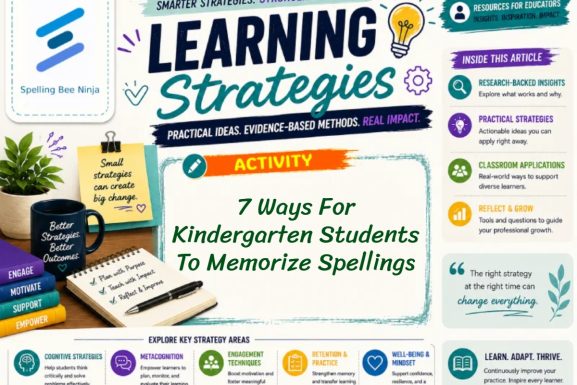 7 Ways For Kindergarten Students To Memorize Spellings Easily