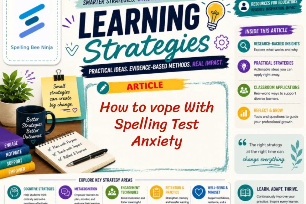 how to cope with spelling anxiety ultimate tricks
