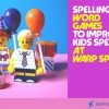 Spelling word games to improve kids spelling at warp speed