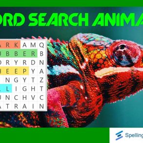 Word search animals