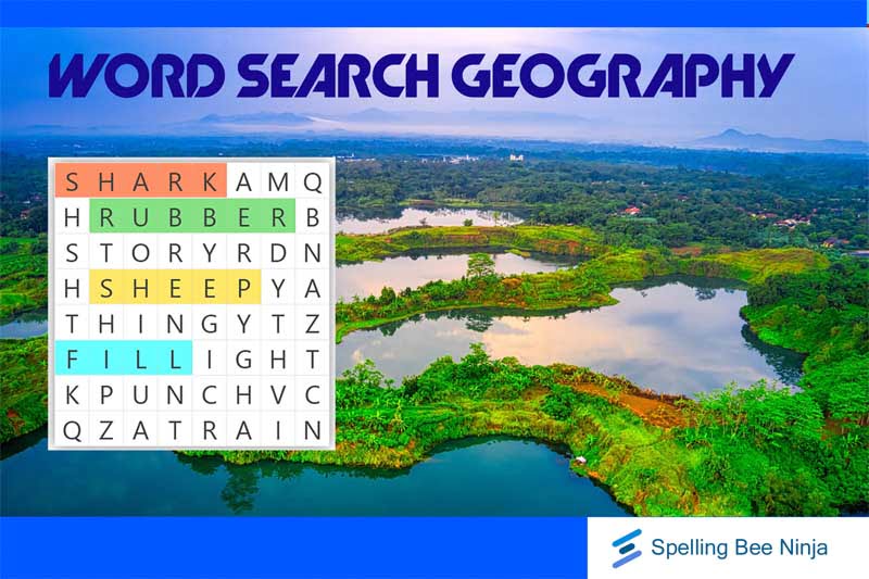 Free online word search – Geography