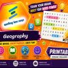 Geography Word Search Game