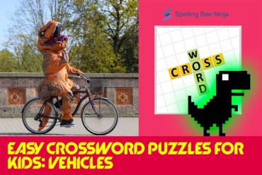 Easy crossword puzzles for kids vehicles