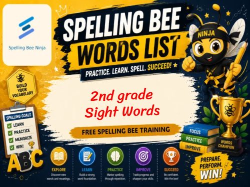2nd grade sight words list