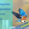 Complete transition words list