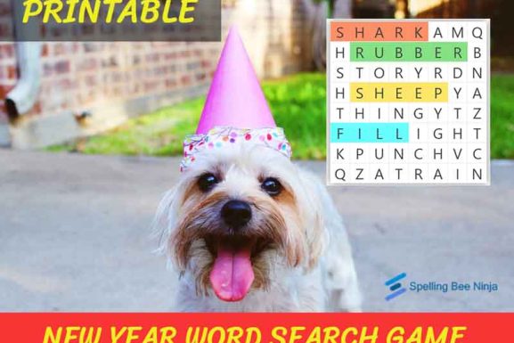 New year day word search