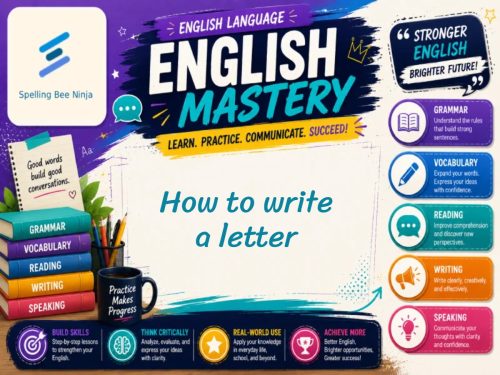 How to write a letter