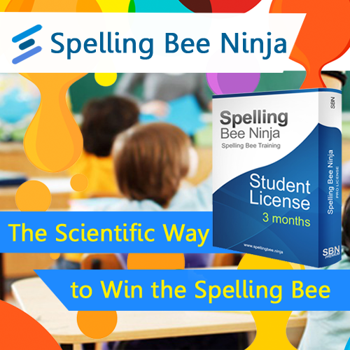 The scientific way to win the spelling bee