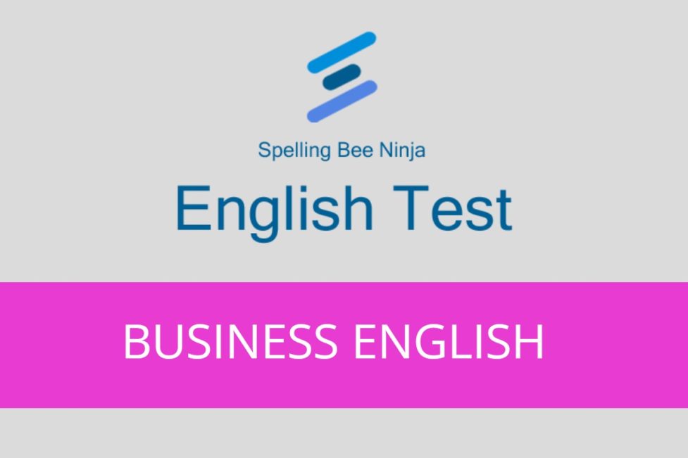 English Test Business English