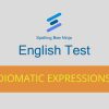 English Test Idiomatic Expressions