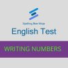 English Test Writing Numbers