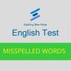 English Test Misspelled Words