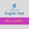 English Test - Will vs Shall