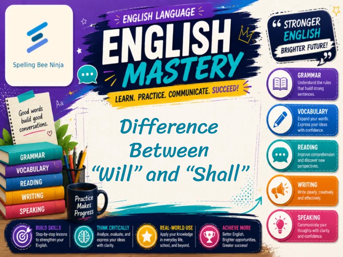 ✈️ Exploring the Difference Between “Will” and “Shall” in English