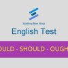 English test Could Should and Ought