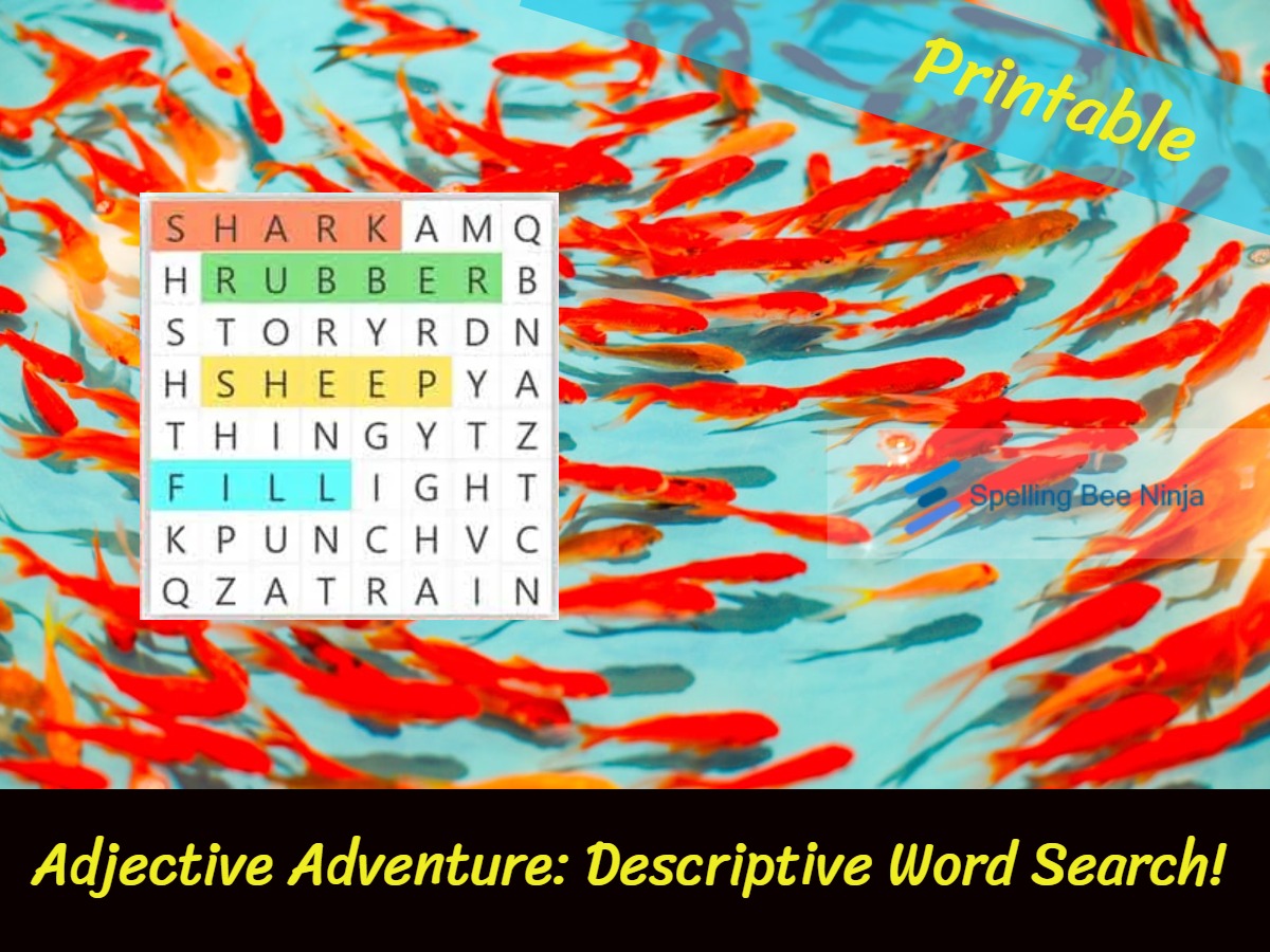 Adjective Adventure: Descriptive Word Search!