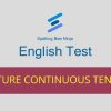 English Test - Future Continuous Tense