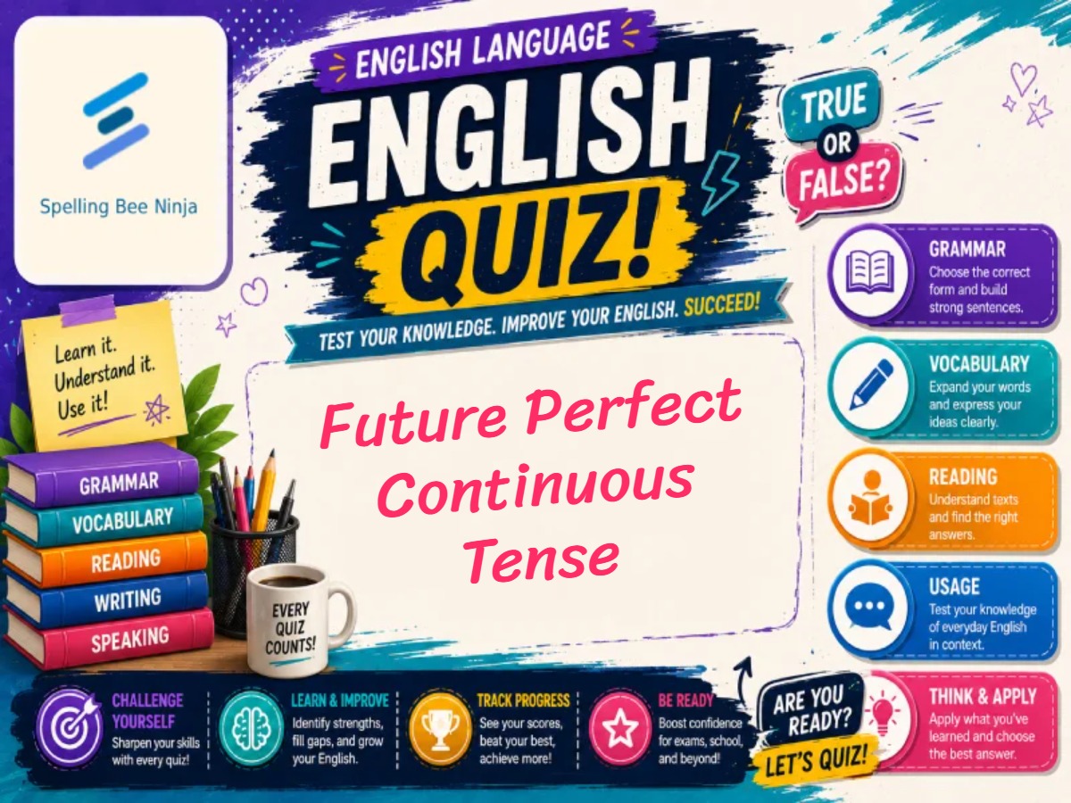 🎓 English Test – The Future Perfect Continuous Tense in English