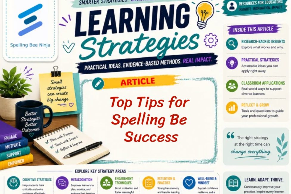 Top Tips for Spelling Bee Success