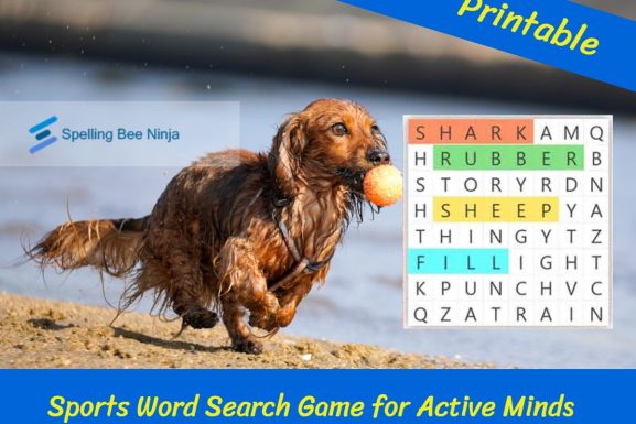 Sports Word Search Game for Active Minds 