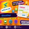 weather word search game
