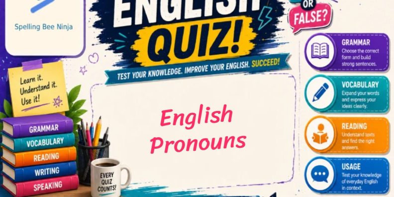 English Test Pronouns