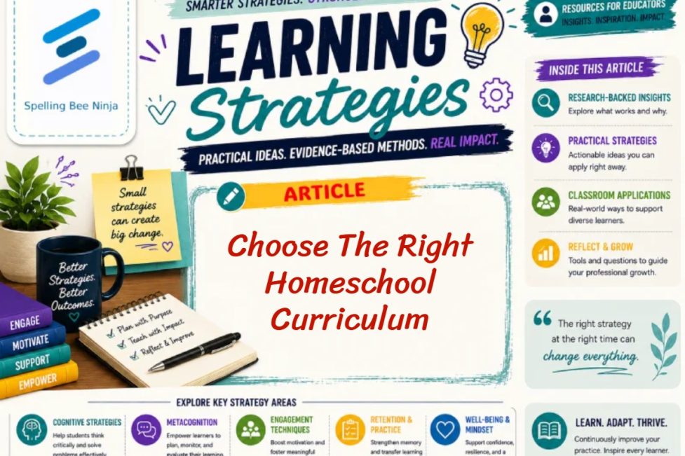 How To Choose The Right Homeschool Curriculum