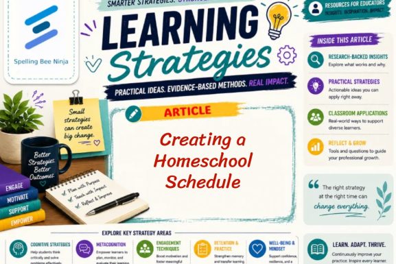 Creating a Homeschool Schedule
