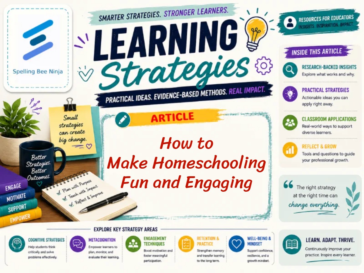 🧩🏠 How to Make Homeschooling Fun and Engaging