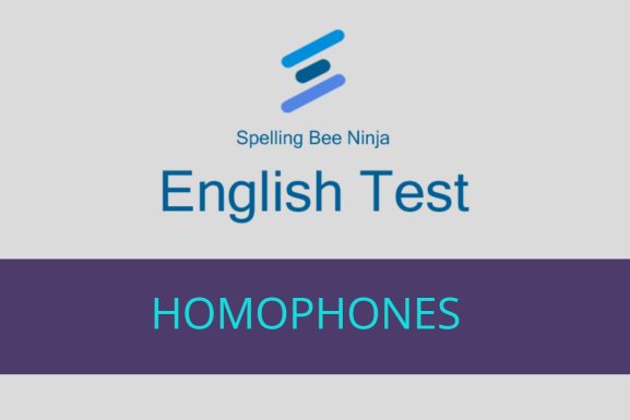 English test Homophones