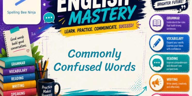 Commonly confused words