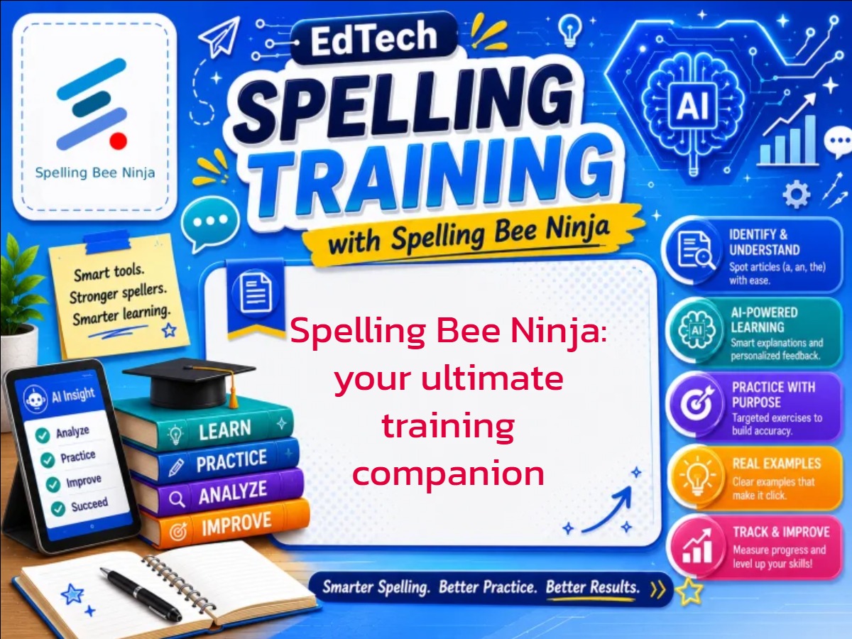 🤖 Spelling Bee Ninja: Your Ultimate Spelling Bee Training Companion