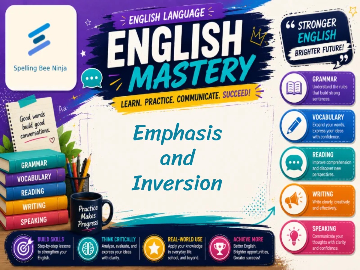 ✈️ Emphasis and Inversion in Sentences