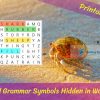 Find Grammar Symbols Hidden in Words