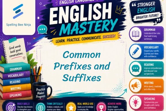 Common Prefixes and Suffixes